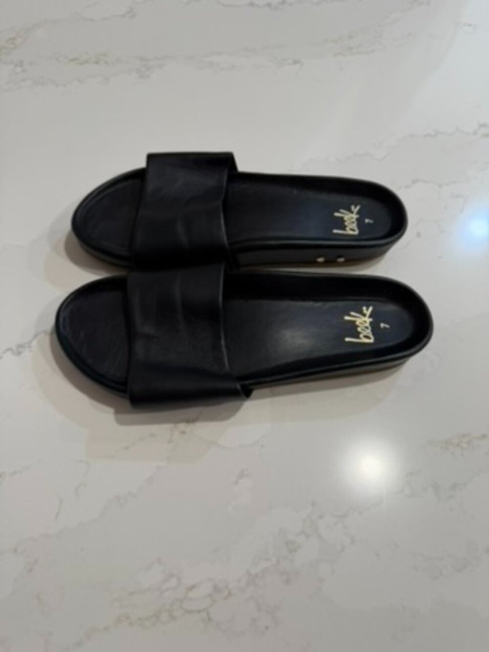 beek Gallito Sandals | Black | Size 7